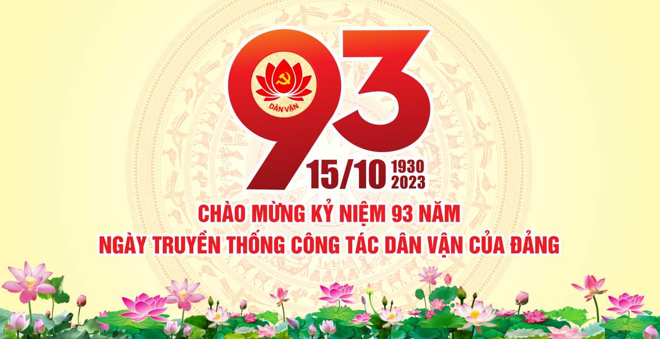 Đề Cương Tuyên Truyền Kỷ Niệm 93 Năm Ngày Truyền Thống Công Tác Dân Vận